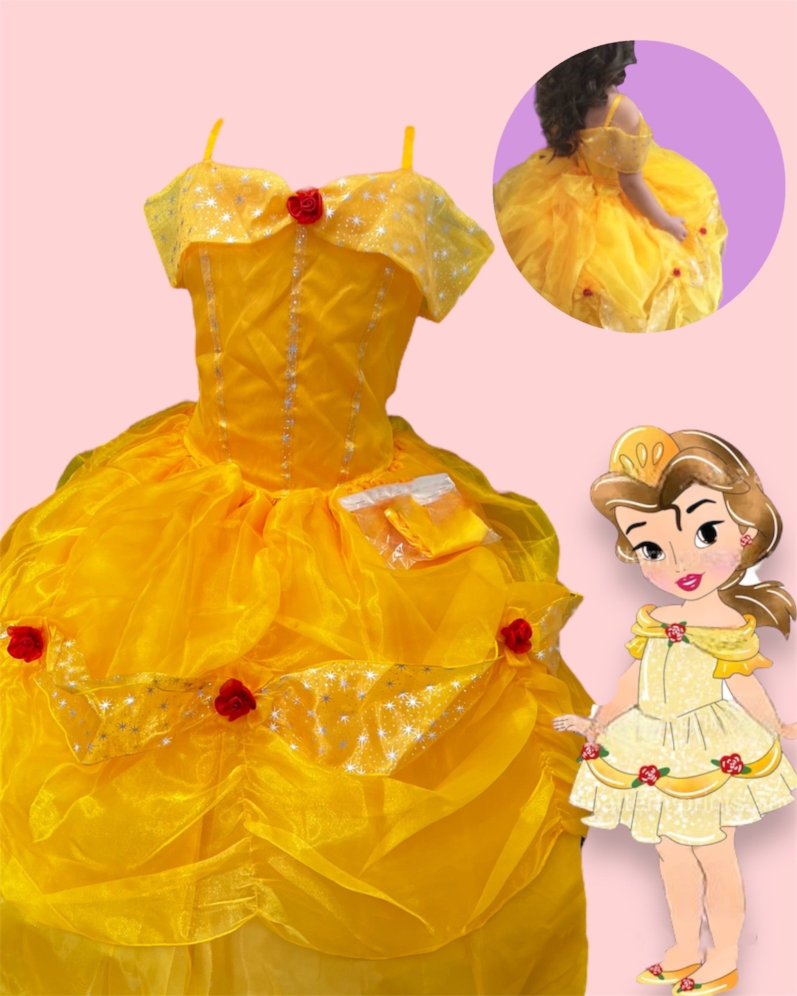 Bela Princess Dress GG ELITE DESIGNS Bela Princess Dress GG ELITE DESIGNS