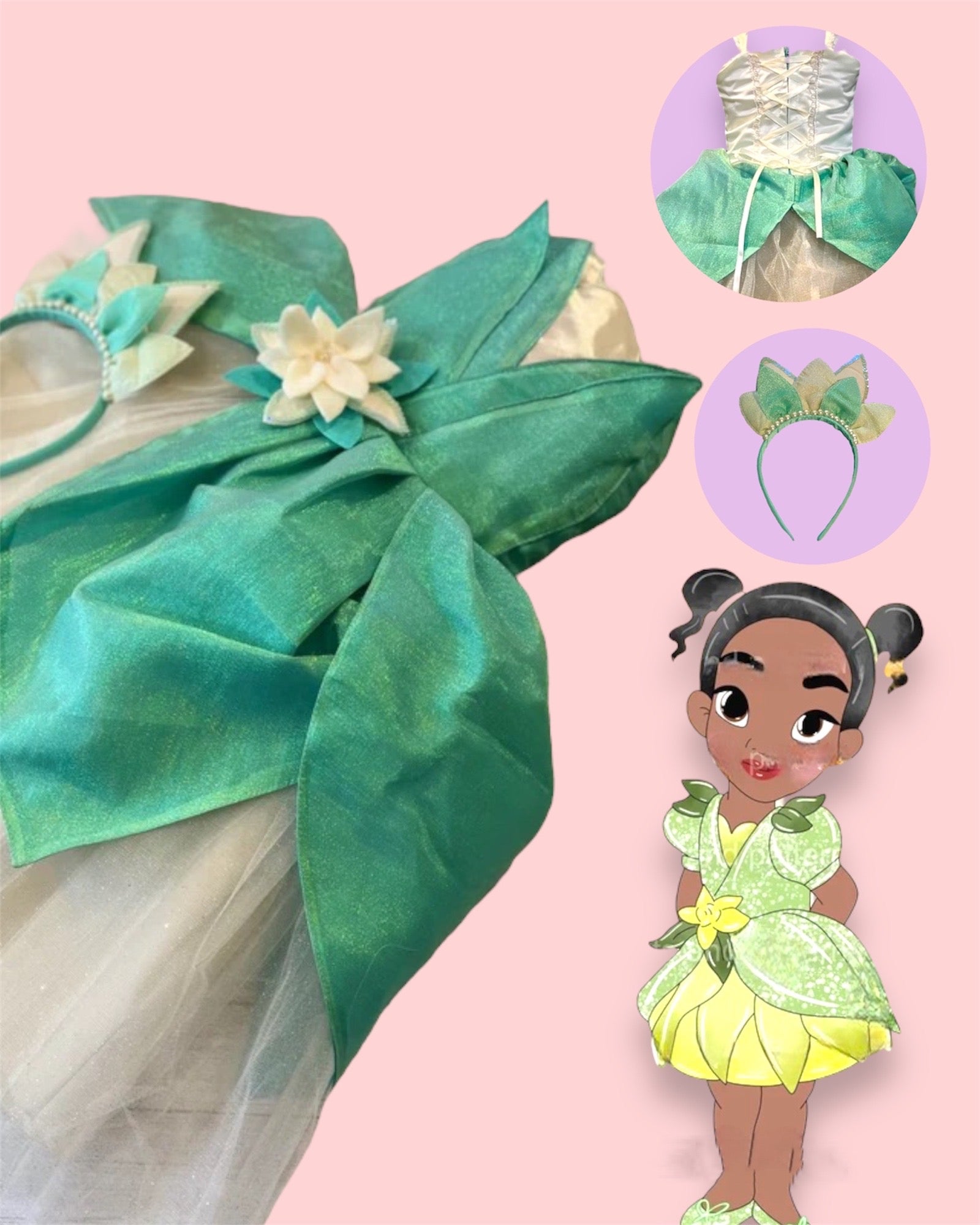 Tatiana Frog Princess Dress – GG ELITE DESIGNS