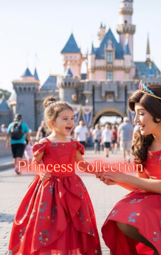 Esme Red Princess Dress